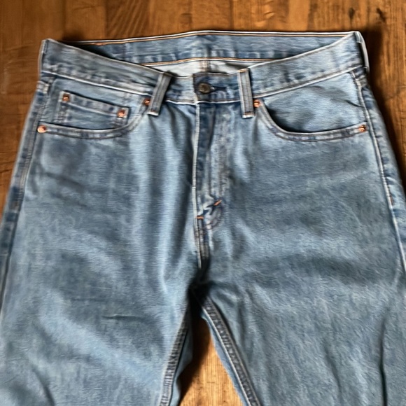 Levis 505 Straight Jeans Men’s Size 32 x 32 - Picture 3 of 9